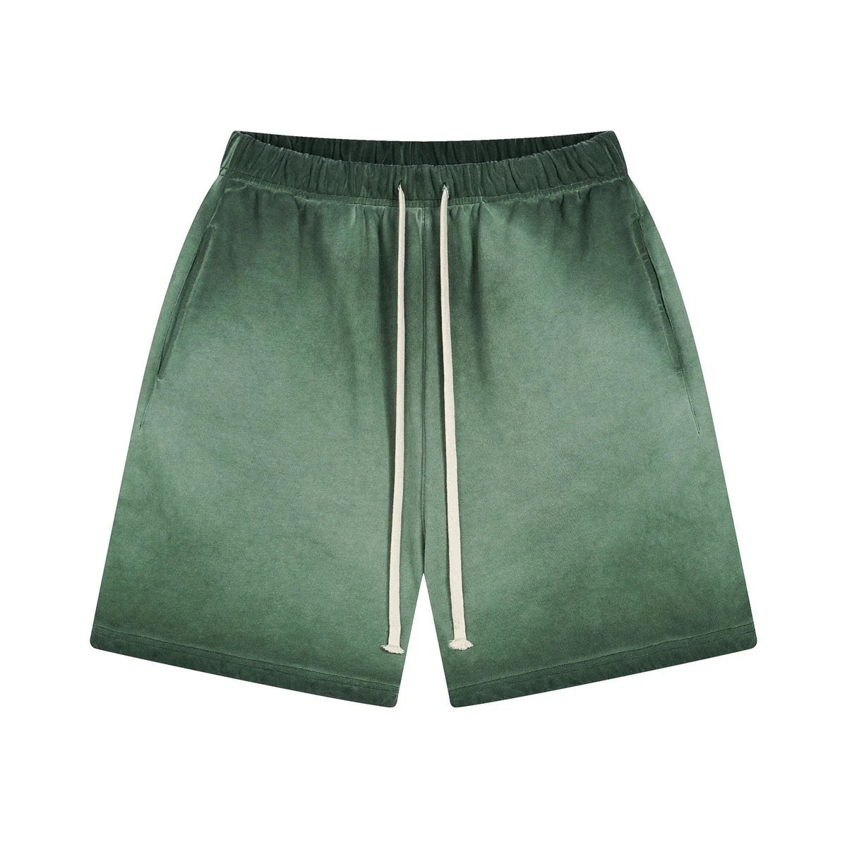 Belleza Green Washed Shorts