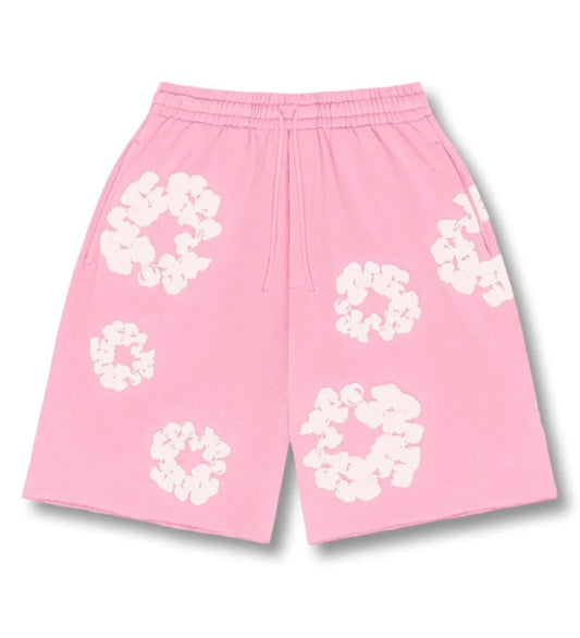 "Flower Shorts" Pink