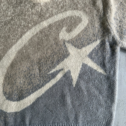 "CRTZ" Mohair Beige/Grau