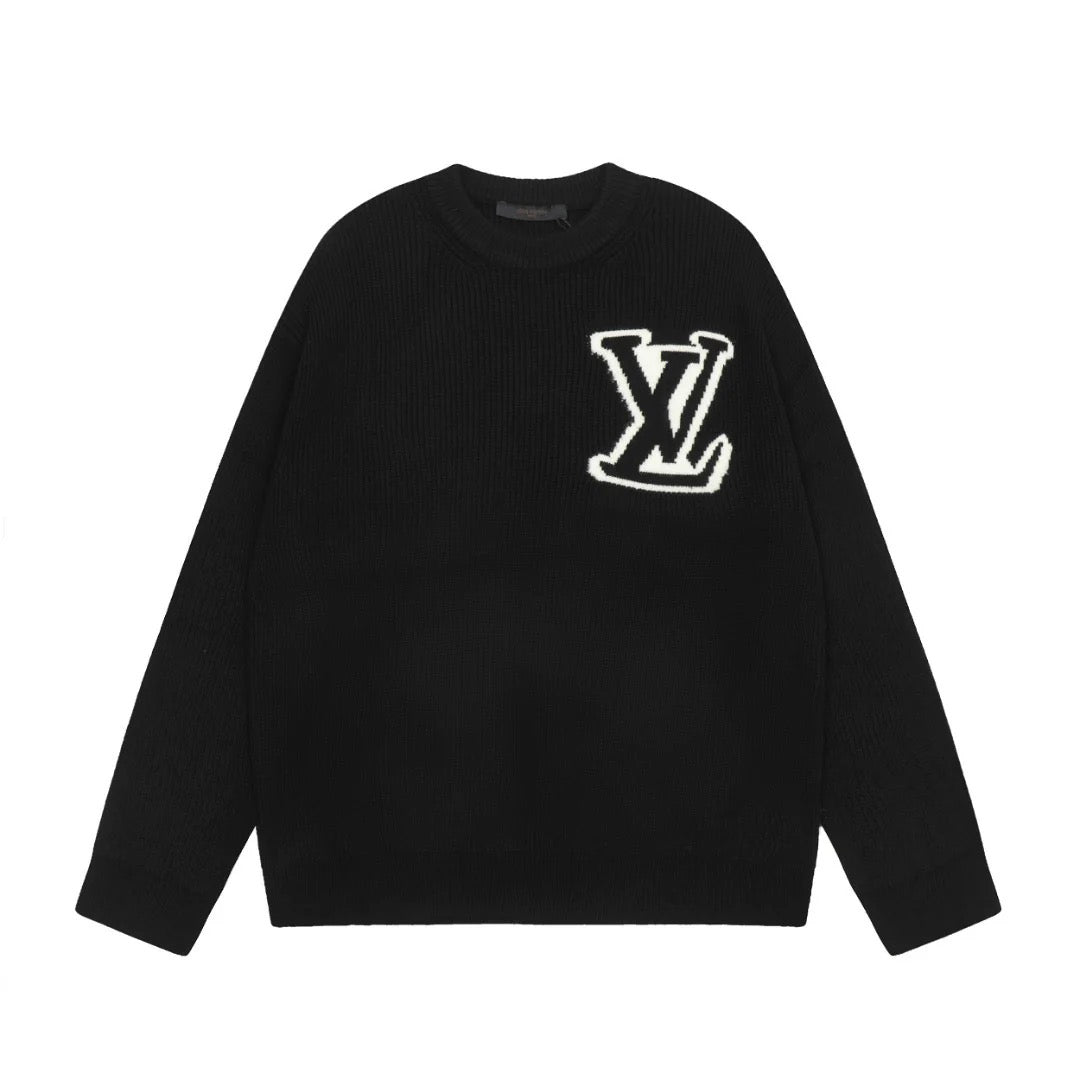 "LV" Designer Strickpulli