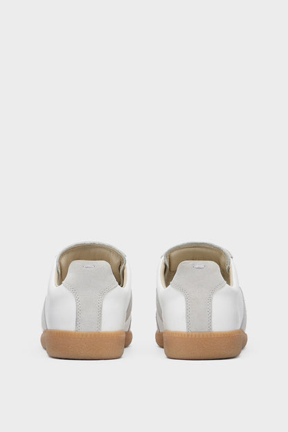 "Maison" Sneaker Weiß-Grau