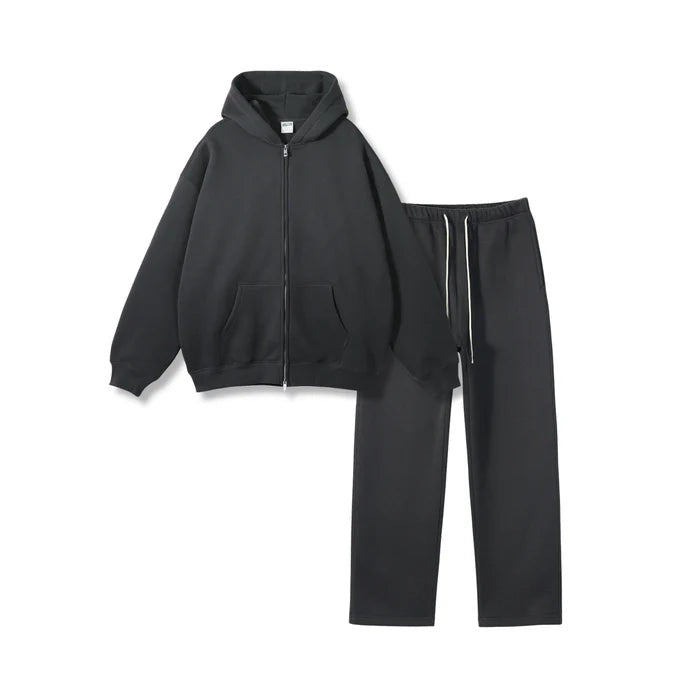 "Belleza-Basic Zip Tracksuit